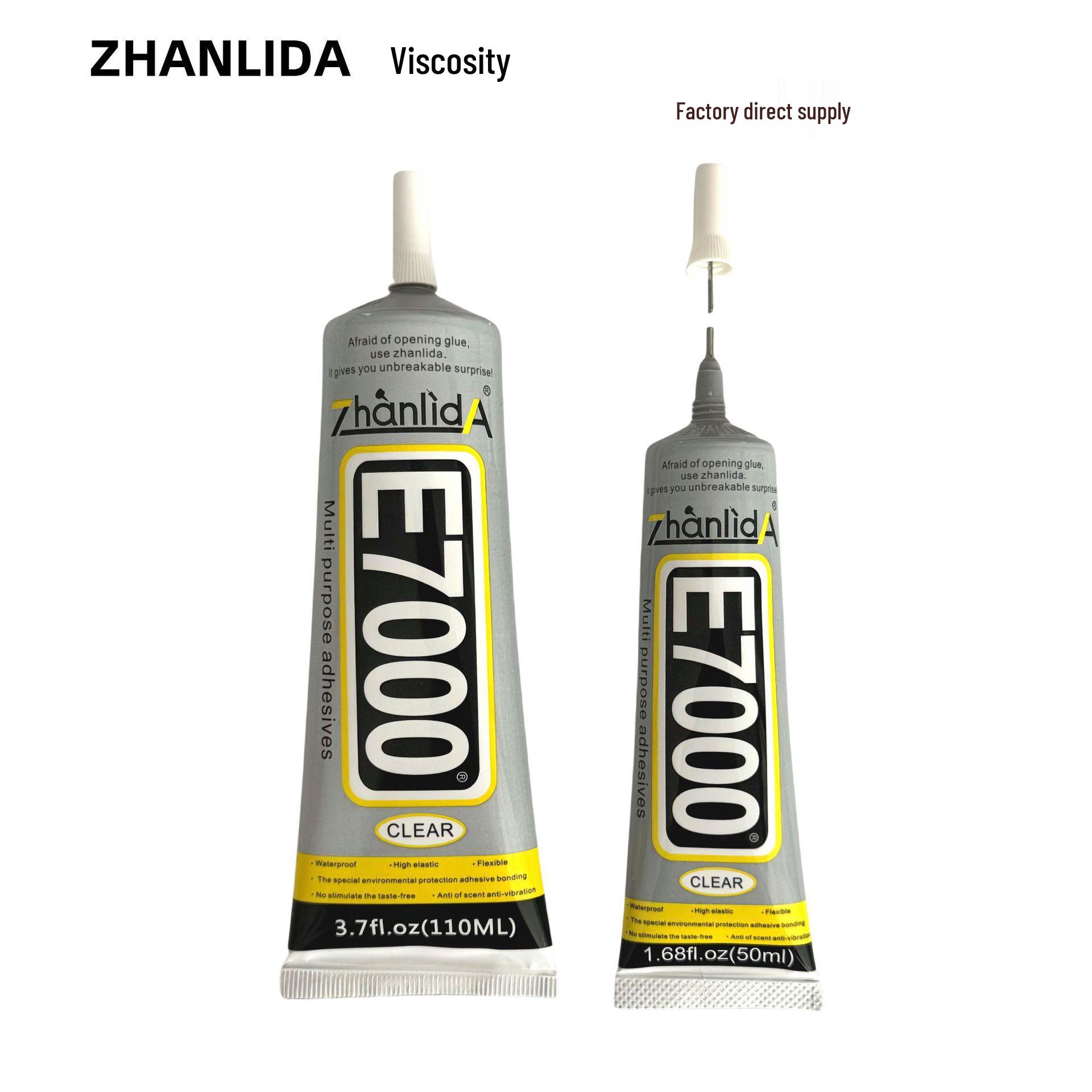 

E7000 Высокопрочный клей для DIY-поделок, игрушек, бижутерии, страз, кожи, акрила - 110 мл 50ml Glue, Min 360 pcs