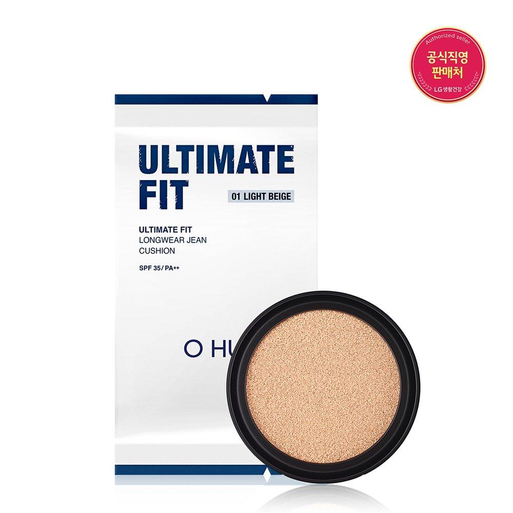 

O HUI Ultimate Fit Longwear Jean Cushion Refill 15g Light beige