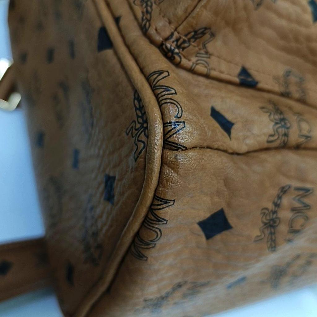 [Pre-Owned] Monogram Fashion Classic Rabbit Print PU Backpack - Good #2W3VLO