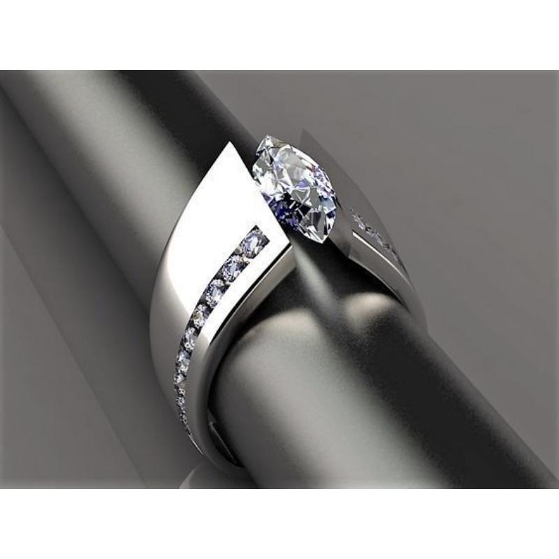 1 Peça Anel da Moda Olho de Cavalo Zircônia Sintética Anel da Moda Acessórios Diários