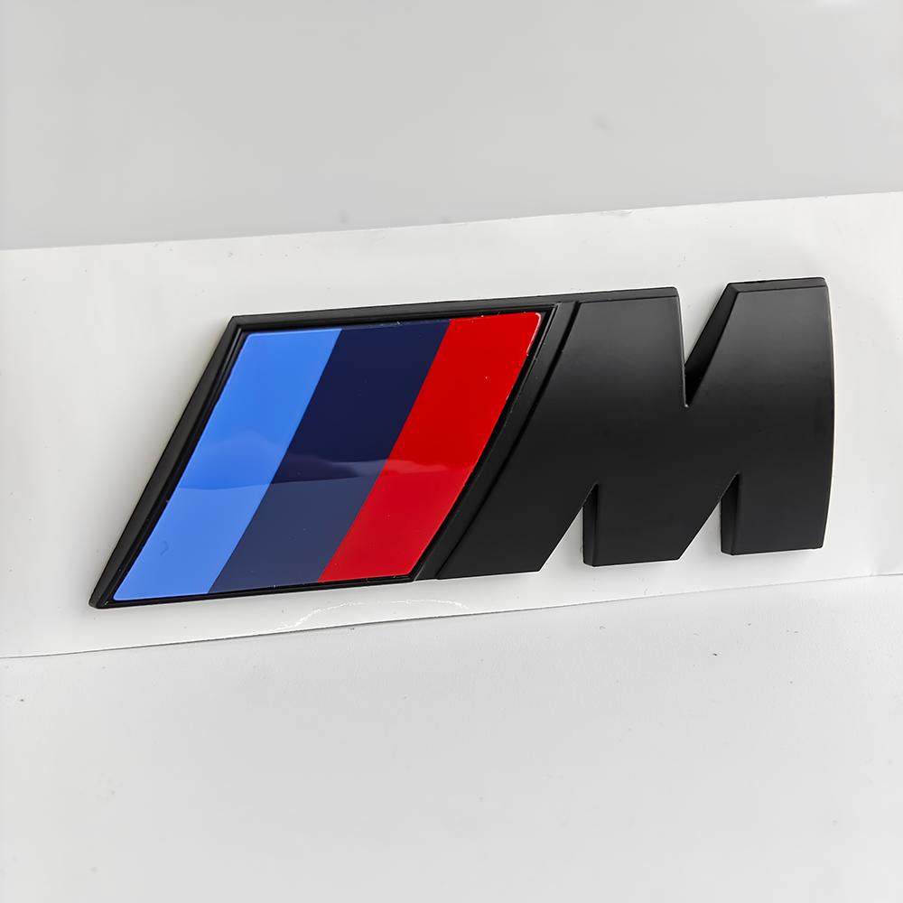 45mm 55mm 73mm 90mm For BMW M M3 M5 M6 E90 F30 E46 G20 E36 Car Fender Side Emblem Rear Trunk Badge M Logo Stickers Accessories