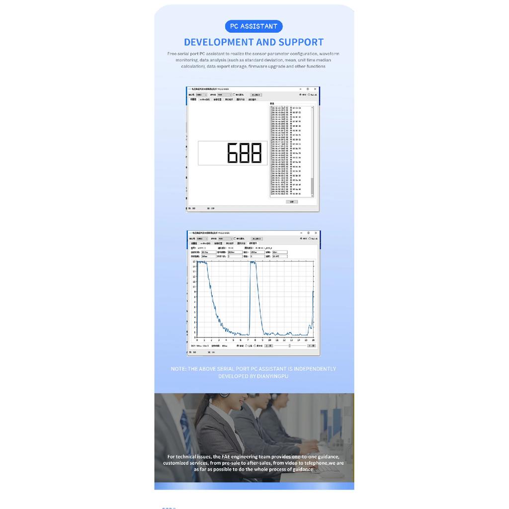 I2c Pixhawk APM Flight Control Ultrasonic Distance Measurement Measuring Sensor Automatic Sensing Intelligent AGV Robot
