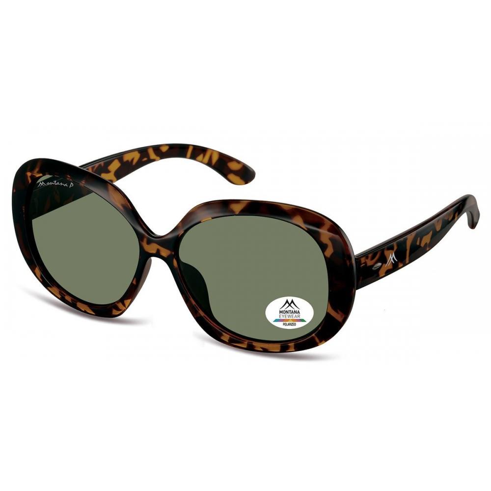 

Montana Eyewear Mp63 Polarized Mp63e Women Sunglasses Shiny Tortoise/60