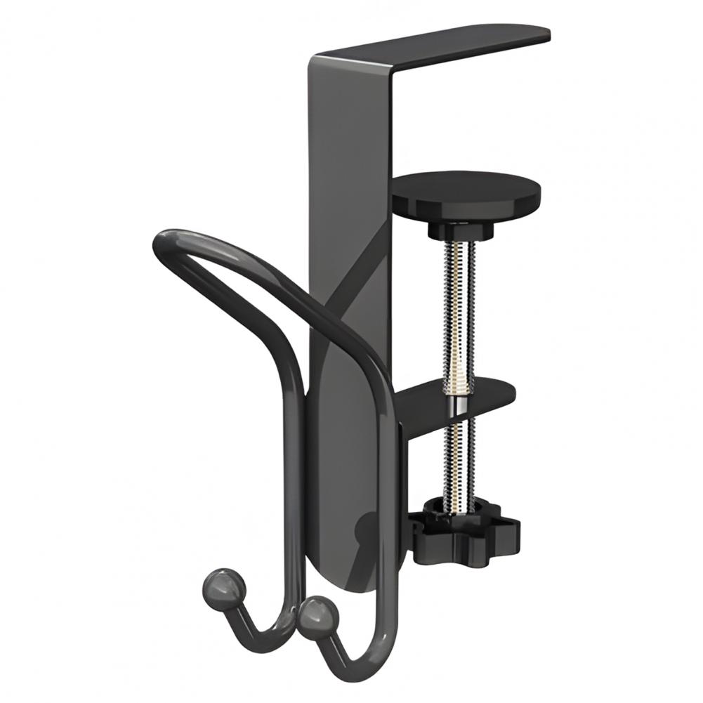 

Bag Hanger School Bag Hook Adjustable Desk Mount Hooks Strong Load-bearing Backpack Hangers for Easy Installation for Office