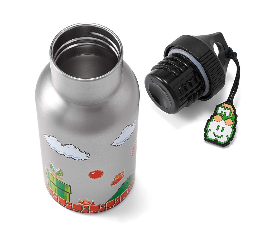 Nintendo Sales Super Mario Travel Stainless Bottle (Ground Course) NSL-0094