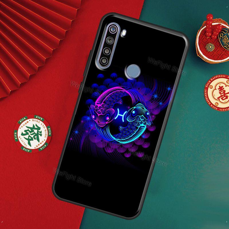 

Чехол с неоновыми знаками зодиака для Xiaomi Redmi Note 11 Pro 8 9 10 Pro 9S 10S, чехол для Redmi 10 9 9A 9C 9T Redmi Note 11 Pro