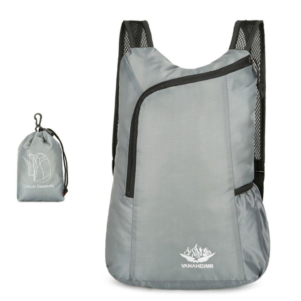 Portable Sport Bag Lightweight Shoulders Bag Outdoor Backpack Foldable Backpack Hiking Daypack