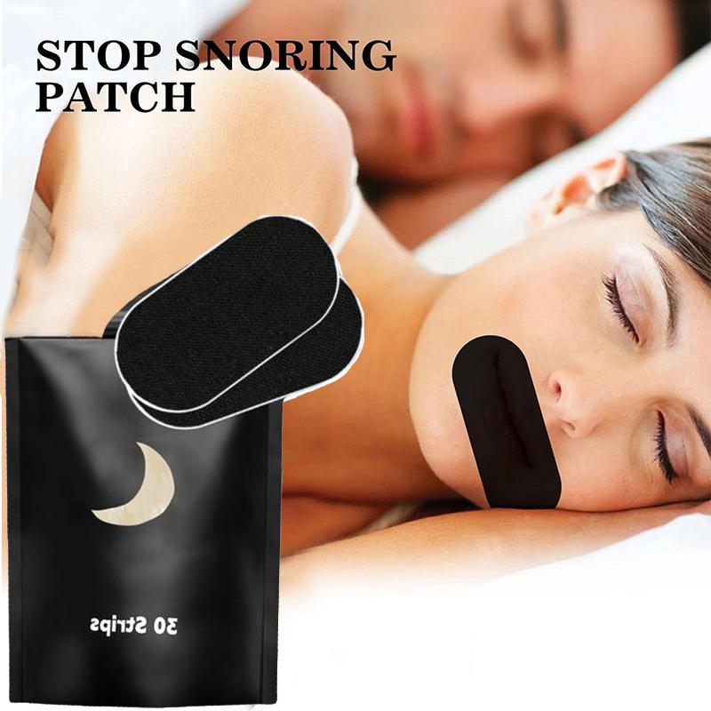 30pcs Mouth Tape For Sleep Anti Snoring Mouth Nose Strips Breathing Strips Reducenasal Strips Best Breathing Improved Sleep