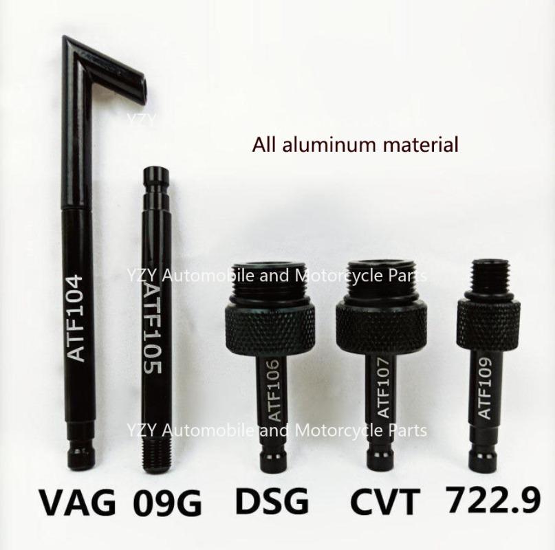 15 Pieces Automatic Gearbox Pumping Gearbox Refueling Oil Pump Connector ATF Adapter Tool Connector Car Repair Tool