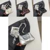 Stylish Chain Strap Women's Bag 2024 New Fashionable Bow Design In Solid Colors