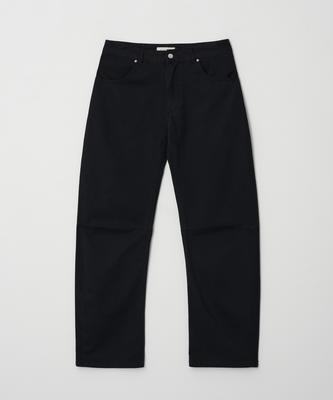 BILLIANT Long Length Curved Pants Black