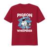 Pigeon Whisperer T Shirt Cute Design for Bird Lovers Stylish and Comfortable vintage Washed Soft Breathable Slightly streetwear