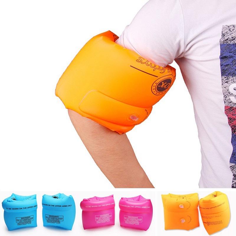 

1 пара взрослых детей надувная рука плавательное кольцо детское кольцо безопасности дети повязки плавающие повязки