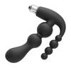 Silikon Perlen Vibrations Anal Plug für Klitorale Stimulation & Anal Expansion