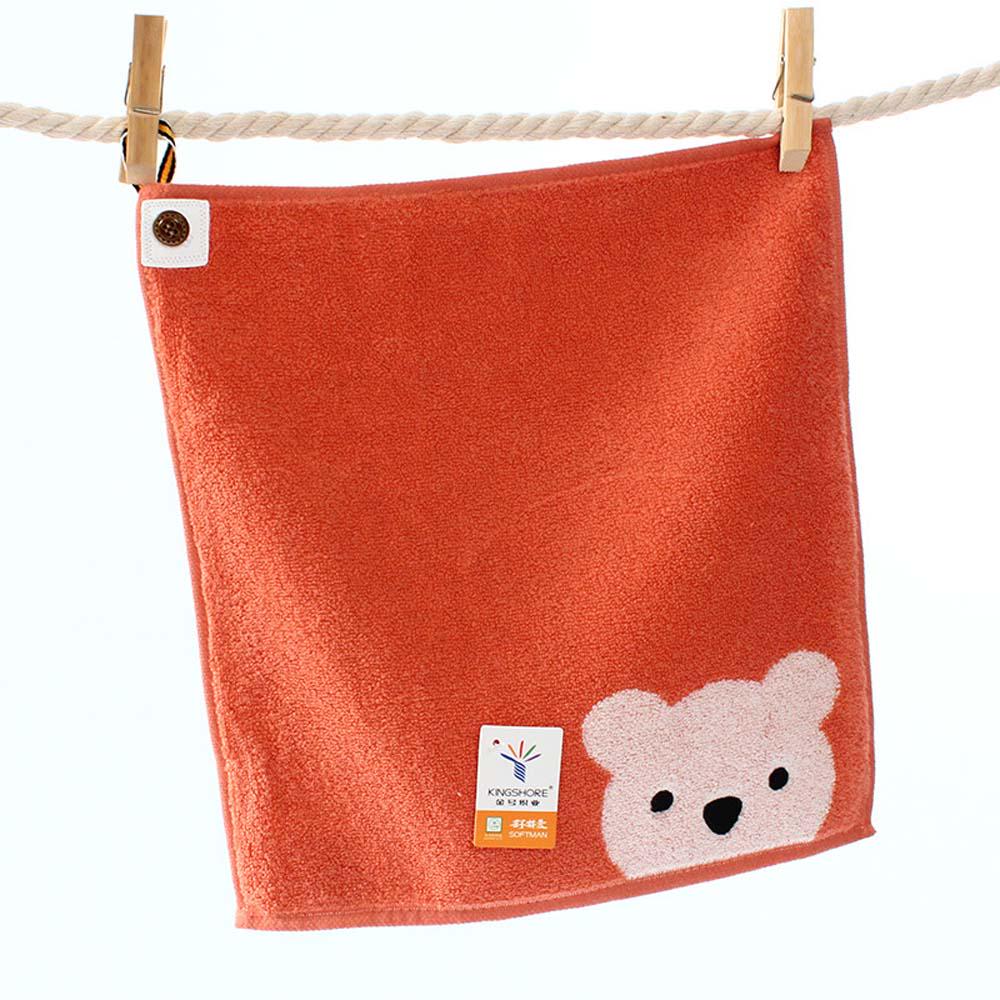 Bath Cotton Cartoon Bear Baby Children Face Towel Wipe Towels Handkerchief Saliva Towels