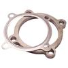 High Quality Stainless Steel 3'' 4 Bolt Turbo Exhaust Downpipe Flange with Gasket for T3 GT3582R GT30 GT35