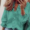 Camicette e camicie a maniche lunghe a maniche lunghe, casual, alla moda, da donna