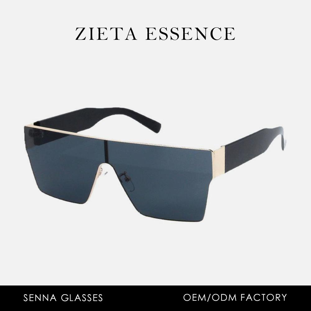 Fashion Square Men'S And Women'S Driving Sunscreen Sunglasses Integrated Sunglasses Classic Trendy Sunglasses Retro