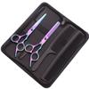 6.0 Professional Hairdressing Scissors Hair Cutting Thinning Shears Comb Razor Set Home & Salon Barbers Japanese Stainless