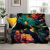 Hummingbird In Bloom Blanket Flannel Blanket Throw Blanket Sofa Cover Blanket Soft Premium Blanket Picnic Blanket Tv Blanket Gifts