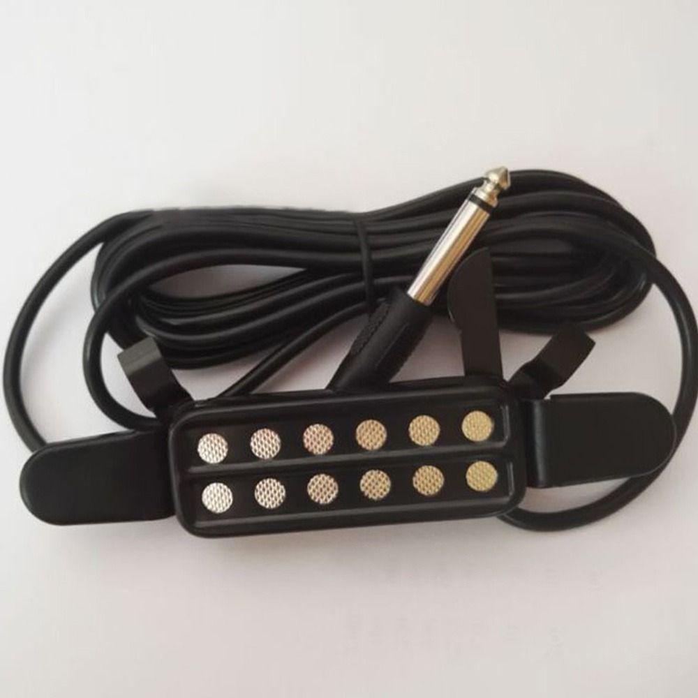 Audio Cable Sound Hole Pickup Acoustic Guitar Parts Magnetic Transducer Audio Connecting Cable