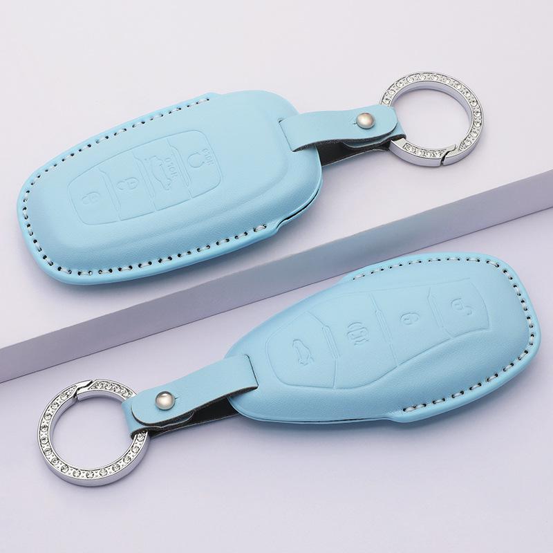 Key Cover and Buckle for Hongqi: HS5, H5, H9, HS7, H6, HS3, HQ9, and EH7 Models