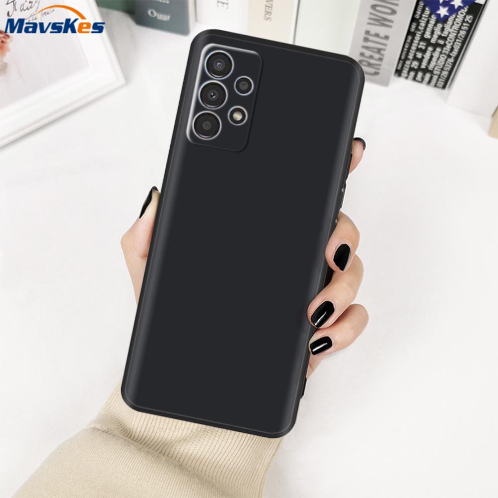 

For Samsung Galaxy A53 5G Case Black Soft TPU Silicone Phone Cover For Samsung A53 A 53 5G Case Cute Protective Bumper Coque Samsung A53 5G