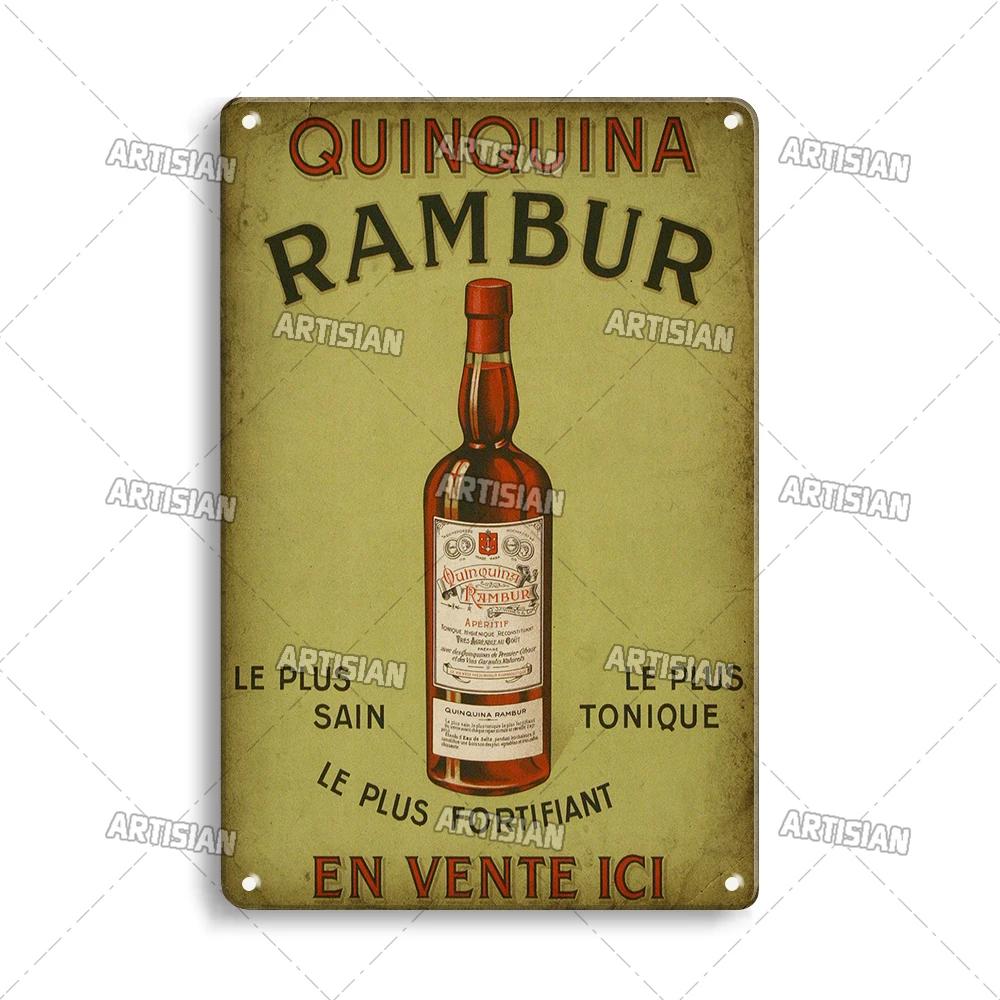 ARTISAN Retro Wein Metallschild Dekoposter Alkohol Wand Metall Blechschild Werbung Wanddeko Man Cave Club Metallplakette