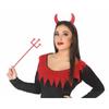 Costume Accessories Red Demon Polyester Halloween