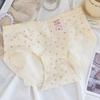 5Pcs Cotton Crotch Lace Flower Panties Bowknot Underwear for Women Soft Sweet Floral Briefs  Gifts