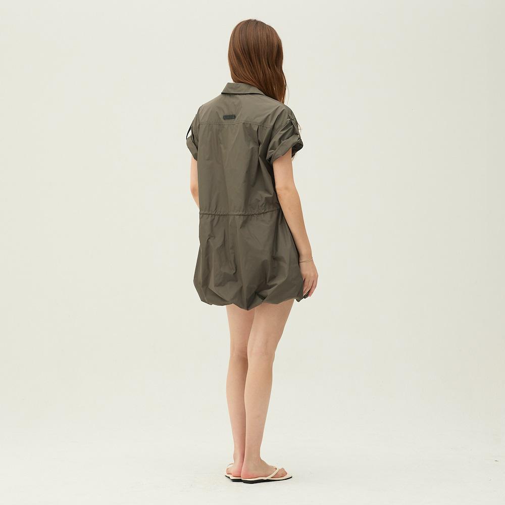 Ibiem Out-Pocket Shirt Balloon Dress Emq5Wop060