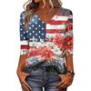 Long Sleeve Shirts for Women Womens Long Sleeve Tops Long Sleeve Tops for Women Womens Long Sleeve T Shirts V Neck Printed Casual Blouse