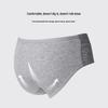 Women's Breathable Seamless Cotton Mid-Waist Panties with Antibacterial Pure Cotton Crotch
