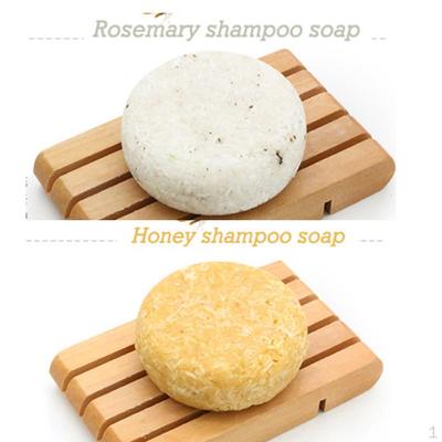 2Pcs 100% Natural Shampoo Soap Bar AntiDandruff Hair Growth Plant Essence