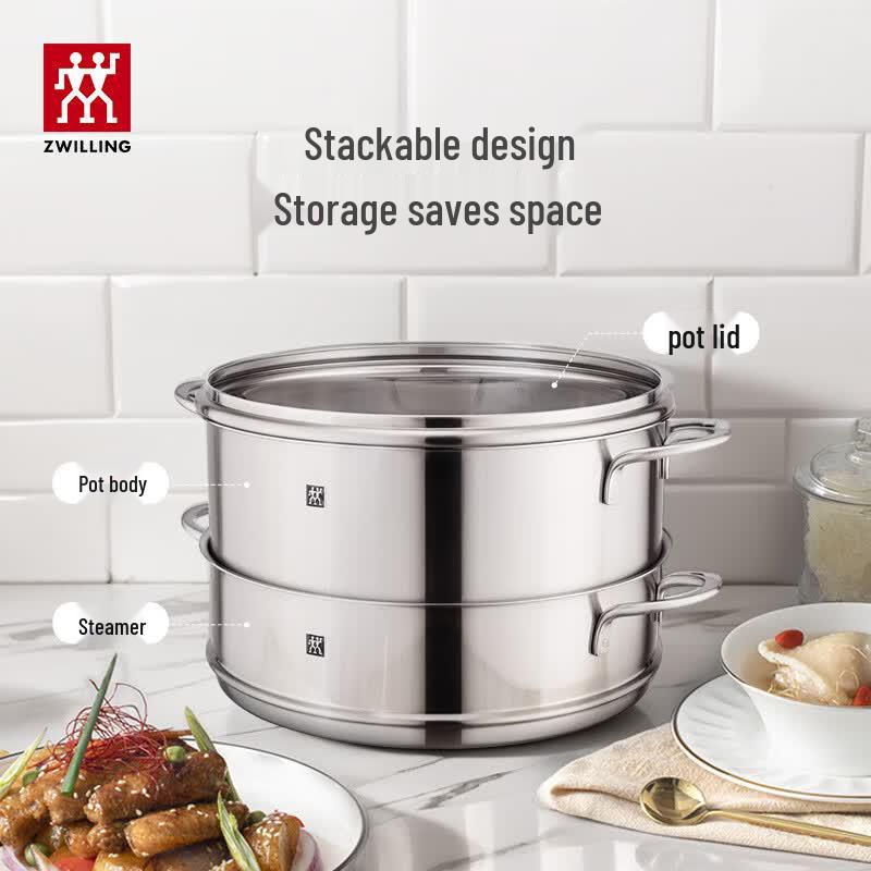 Супница из нержавеющей стали ZWILLING с пароваркой