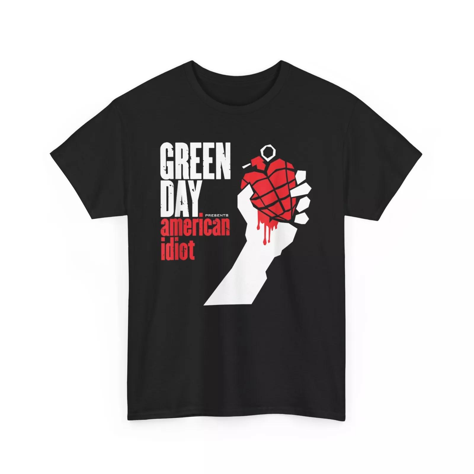 Green Day American Idiot T-Shirt Mens Womens Tees Top 3XL
