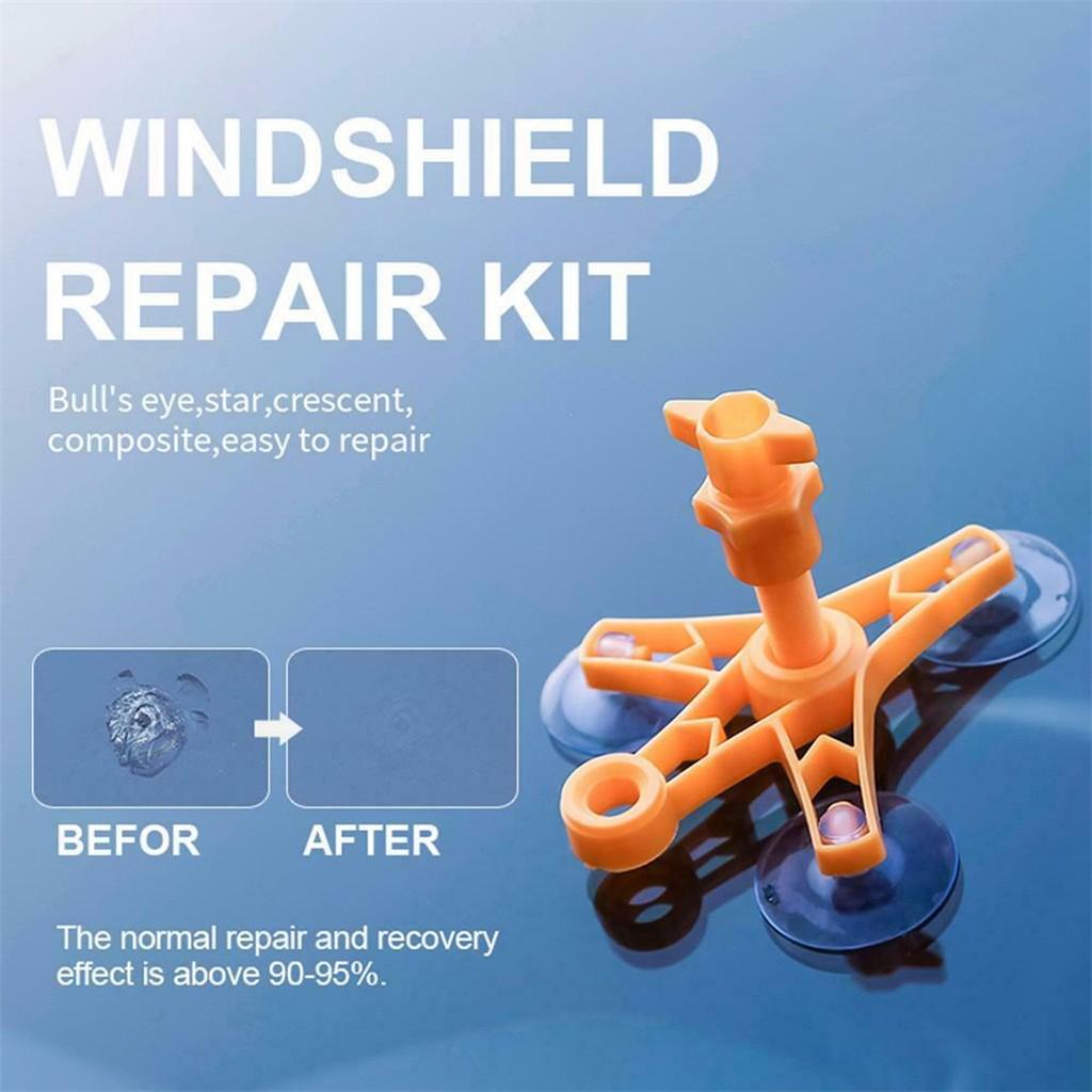 Car Auto  Tool Kit For Windscreen Windshield DIY Wind Glass Chip Crack Fix 20ml
