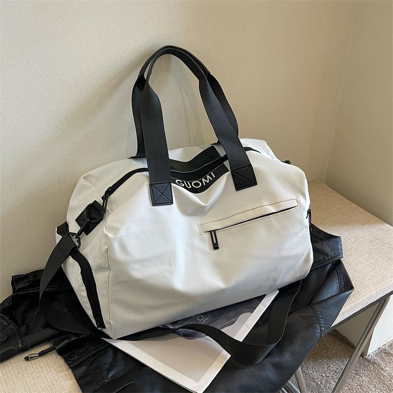 Sports fitness bag Men's small waterproof swimming bag Travel bag Women's large-capacity travel messenger bag Hand luggage bag