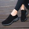 Summer Women Shoes Knitting Sock Sneakers Breathable Flat Shoes Casual Breathable Sneakers Flats Walking Shoes For Women