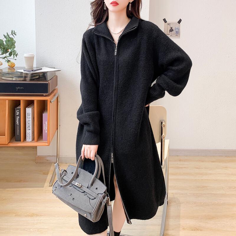 

Mocana Women s Elegant Long Sleeve Mid-Length Coat MKNJD2728 One Size