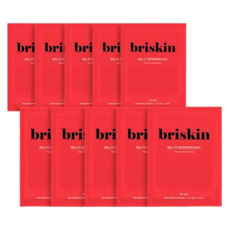 

Briskin Маска Real Fit Secondskin Укрепляющая Лифтинг 10 штук