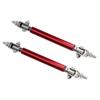 2Pcs 75mm Car Bumper Protector Lip Rod Splitter Strut   Support Front Rr  