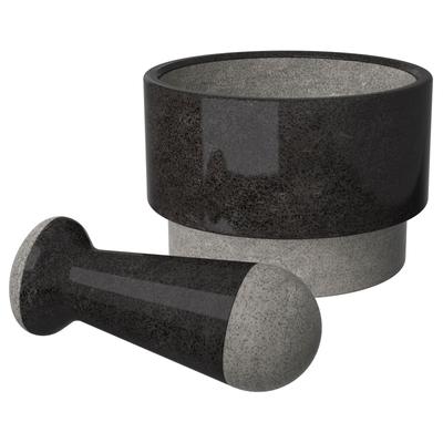 IKEA ADELSTEN 20201620 Pestle Marble Black & Mortar,