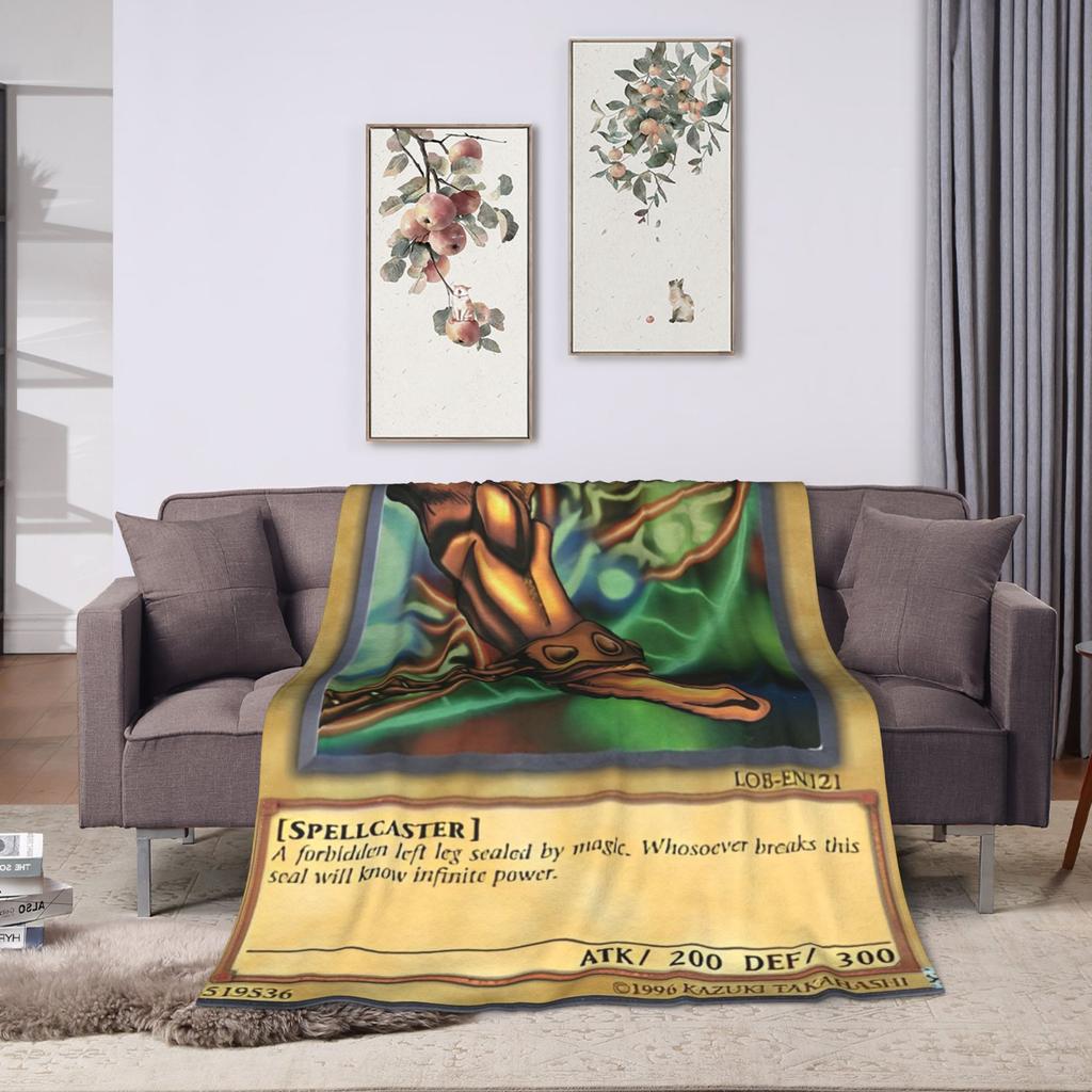 Anime Yu Gi Oh Card Blanket Quality Warm Soft Throw Blanket Autumn Camping Couch Bed Comfortable Bedspread