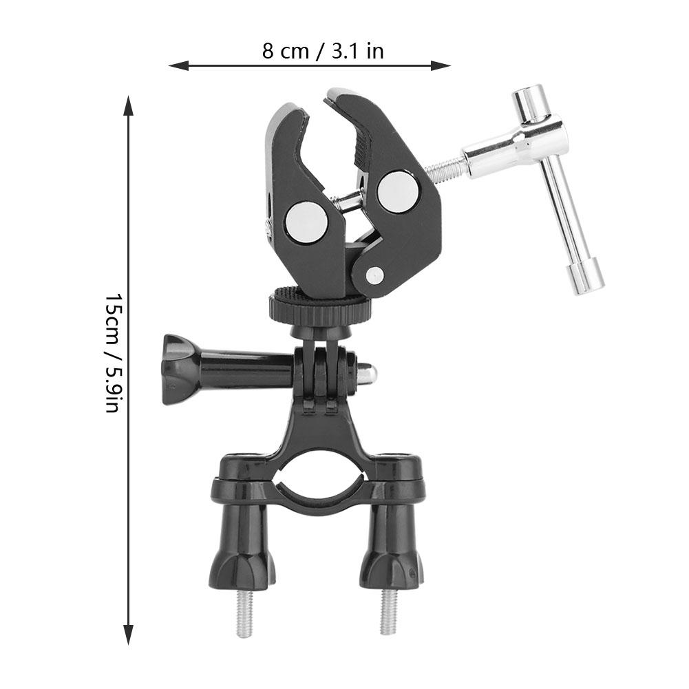 Outdoor Bicycle Handlebar Action Camera Gimbal Stabilizer Holder for Cycling Bikes Motorbikes