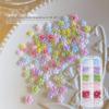 12 Grids Mini Mixed Five Petal Flower Nail Art Nail Charm Nail Appliques Nail Decoration Accessories Summer