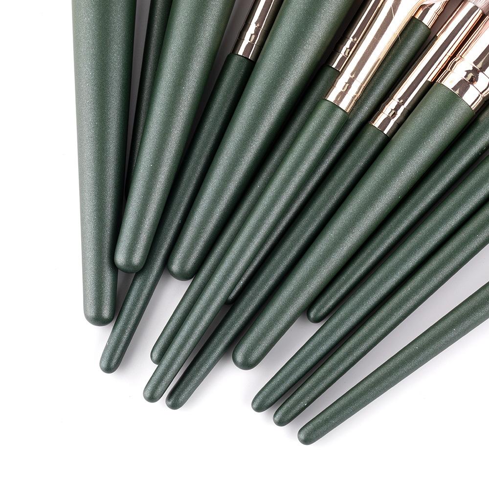 New 14 green cloud makeup brush cover brush Cangzhou Li classmate first saw soft loose powder eye brush beauty tool