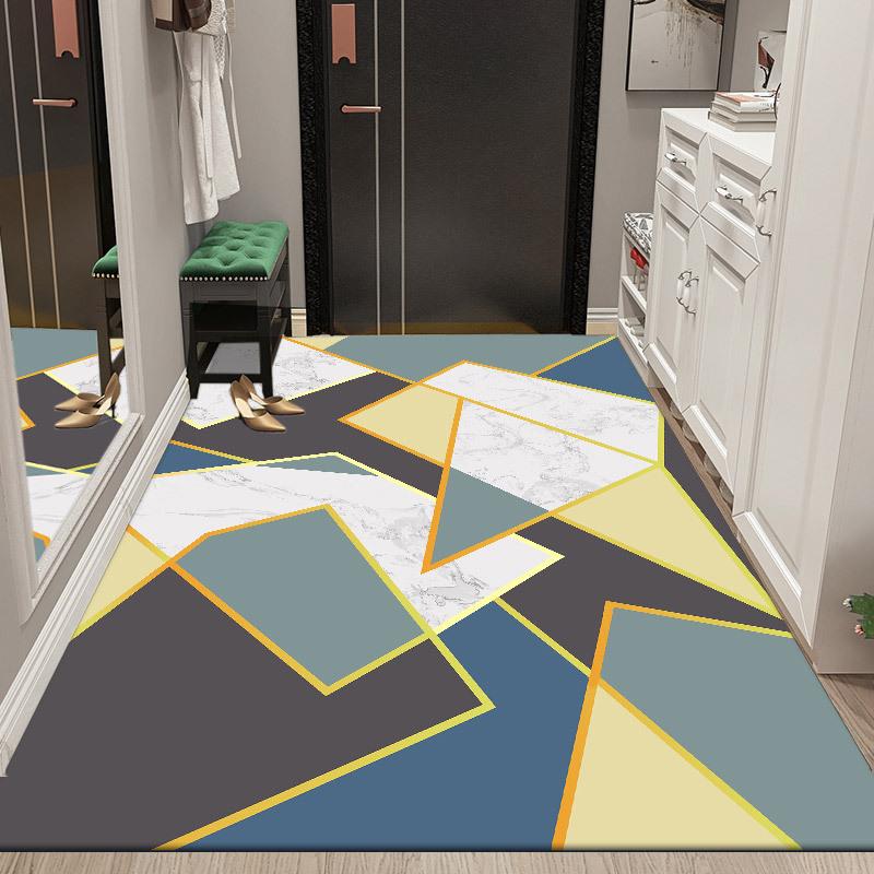 Home Floor Mat Entrance Carpet Bedroom Bedside Easy To Maintain Living Room Bathroom Simple Foot Mat