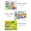 Pädagogisches Plastikbausteinspielzeug Kinderpuzzles Lernspielzeug Umweltfreundliches DIY-Bausteinspielzeug