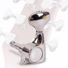 6pack Enclosed Guitar Tuning Pegs Electric Guitar Machine Head Metal Tuners for Easy Handling